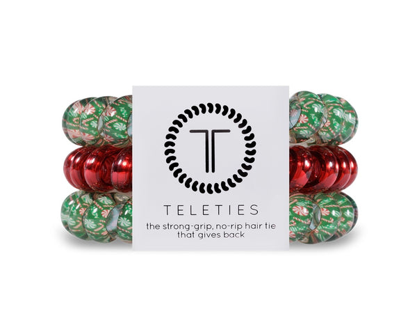 Candy Cane Kisses Large Teleties