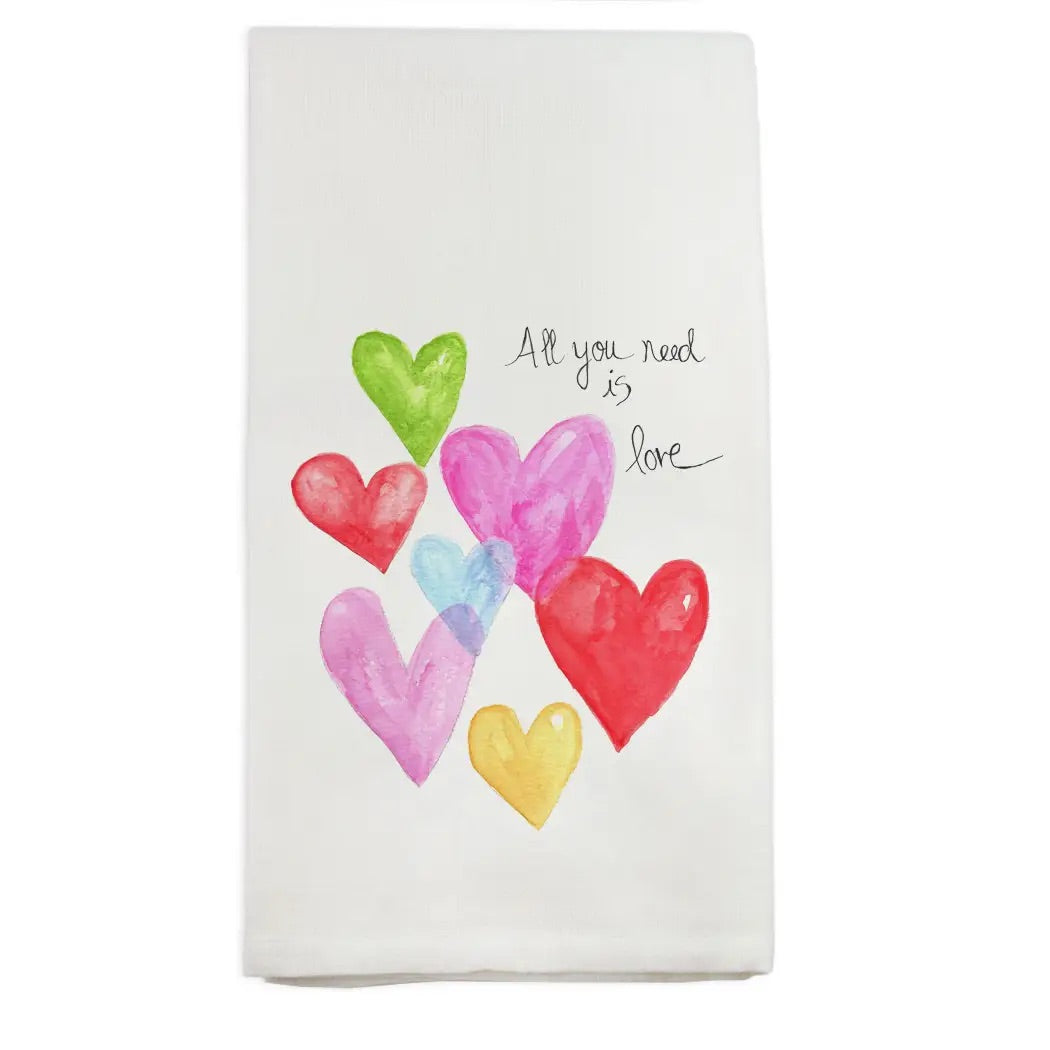 All You Need Is Love Tea Towel