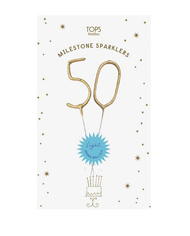 50 Milestone Sparkler Candle