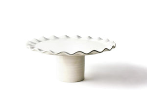 Signature White Ruffle Cake Stand