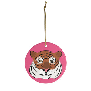Pink Tiger Clairebella Ornament
