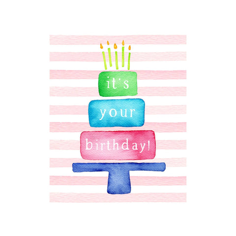 It’s your Birthday Card - Pink