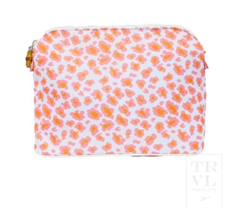 TRVL Traveler- Cheetah Orange/ Pink/ White