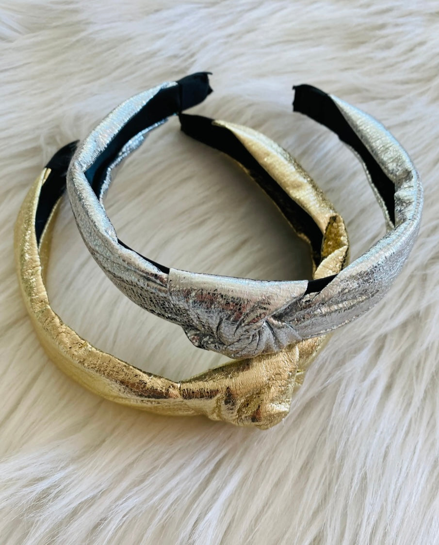 Gold Foil New Year’s Headband