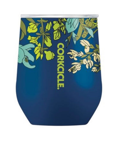 Corkcicle 12 oz. Stemless-Wildflower Blue