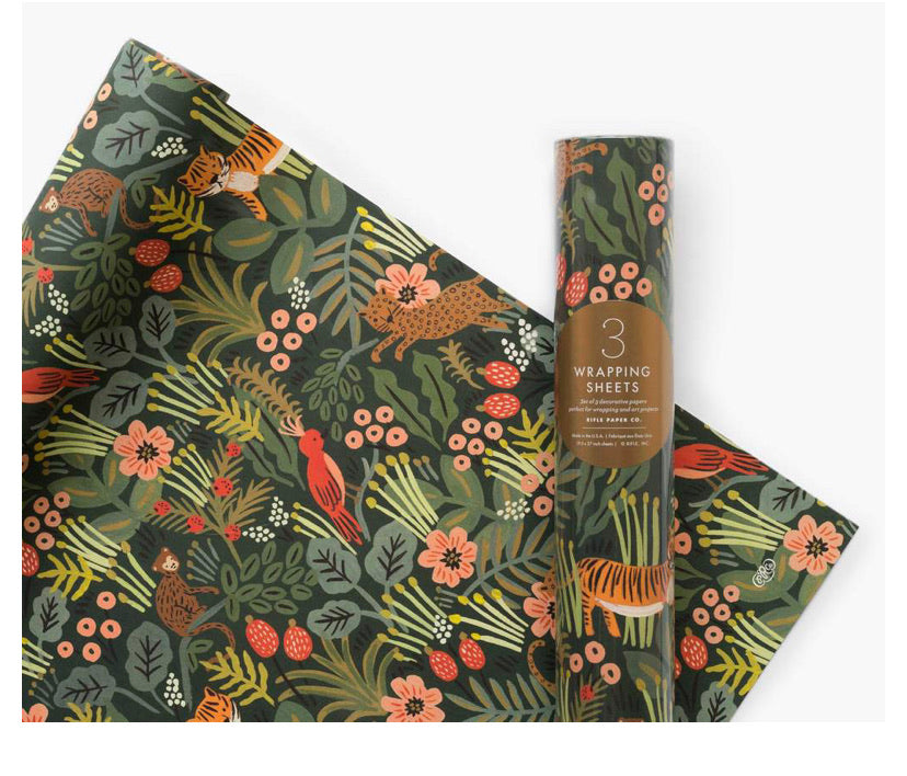Rifle Paper Jungle Wrapping Sheets