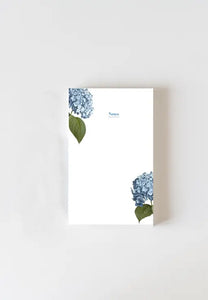 Small Blue Hydrangea Notepad