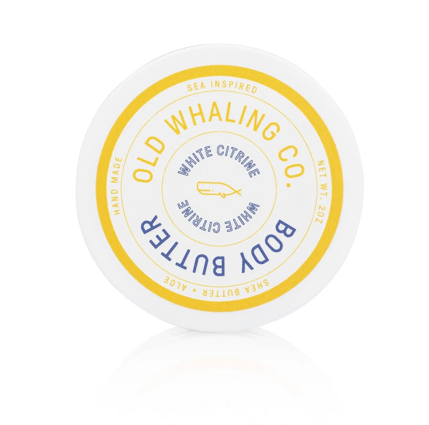 Old Whaling Travel Size Body Butter- White Citrine