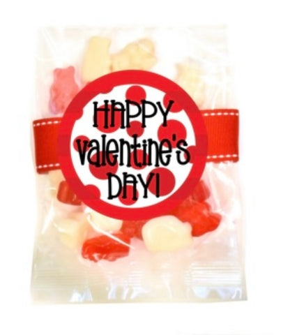 Valentine Gummy Bears Bag
