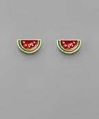 Watermelon Small Studs