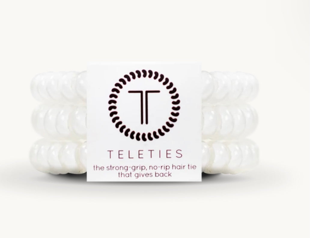 Teleties Small Coconut White