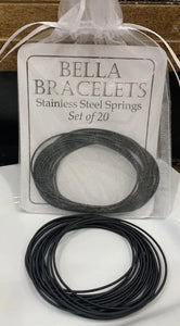 Black Stainless Steel Bella Bracelets