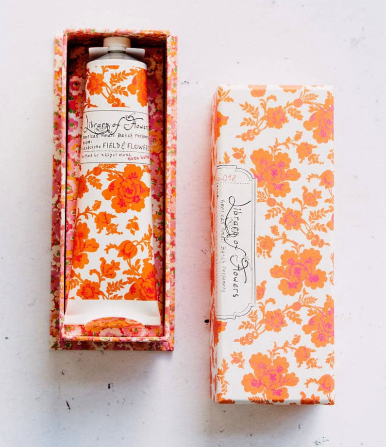 Library of Flowers - Field and Flowers Handcreme