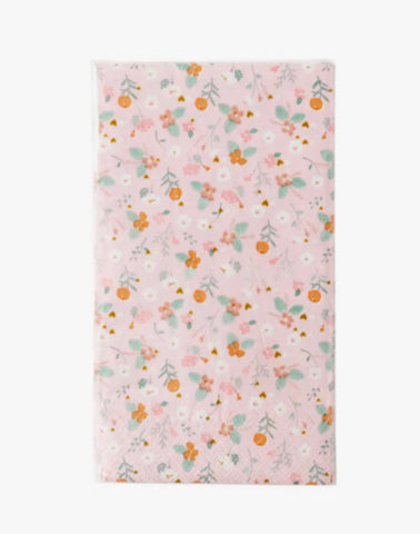 Ditsy Heart Floral Guest Towel