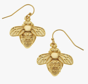 Susan Shaw Bee Dangle Earrings (1210wr)