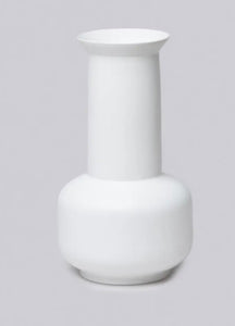 Medium Semi-Matte White Vase