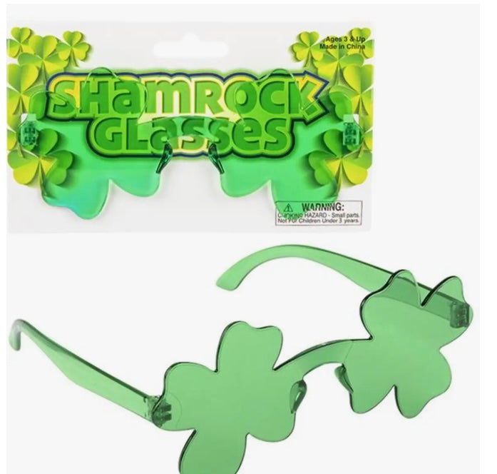 Shamrock Glasses
