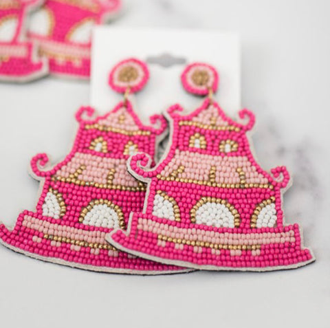 Gadsden Earring in Pink