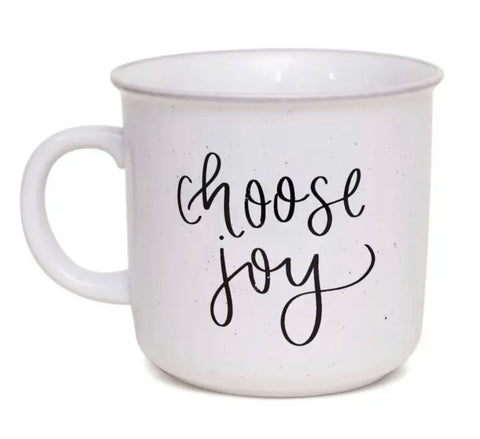 Choose joy coffee mug