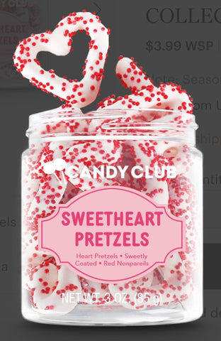Sweetheart Pretzels Valentine Candy