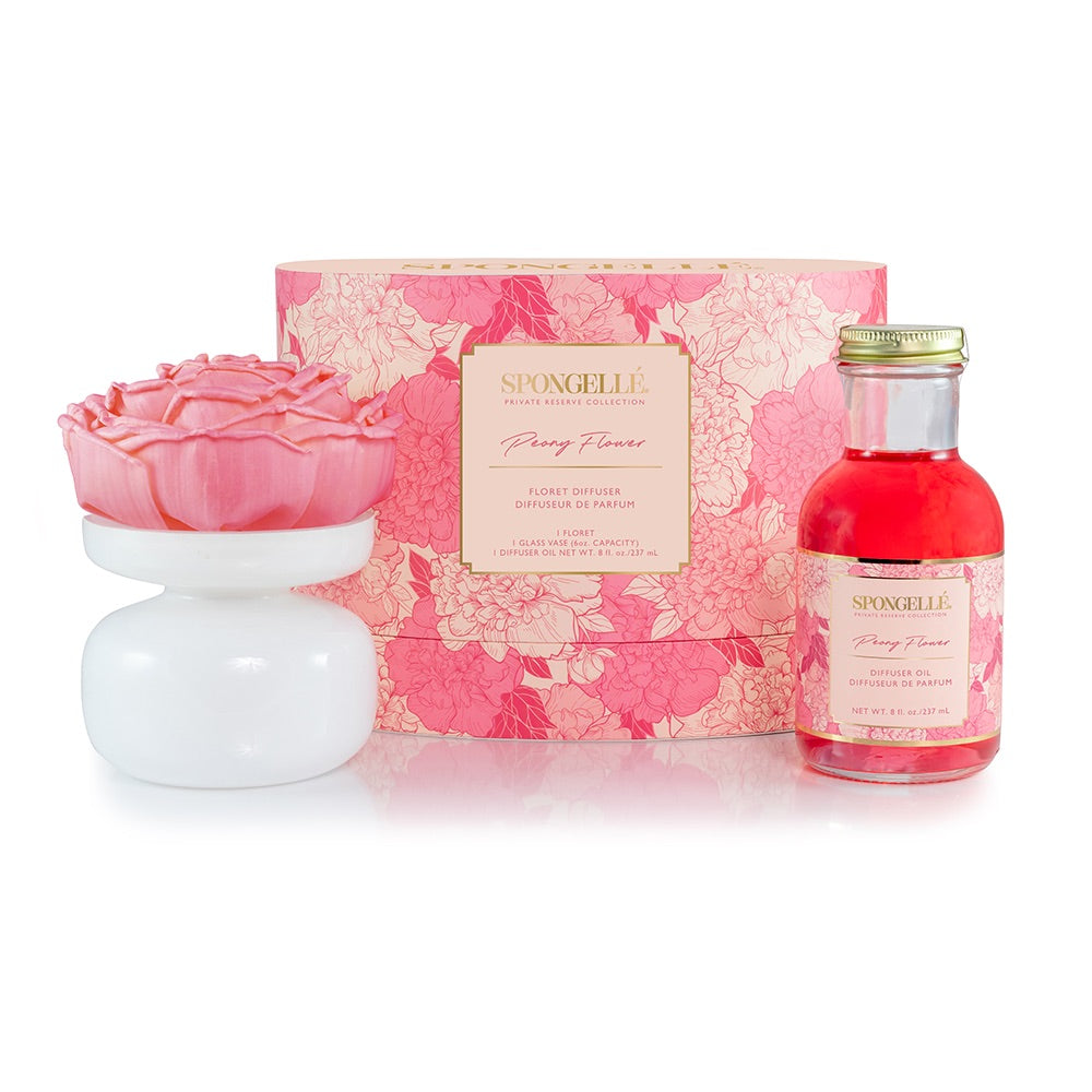 Spongelle Peony Flower Diffuser