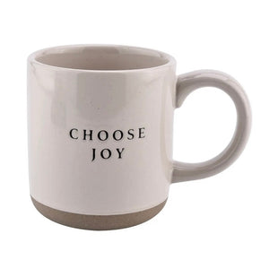 Choose Joy Stoneware Coffee Mug