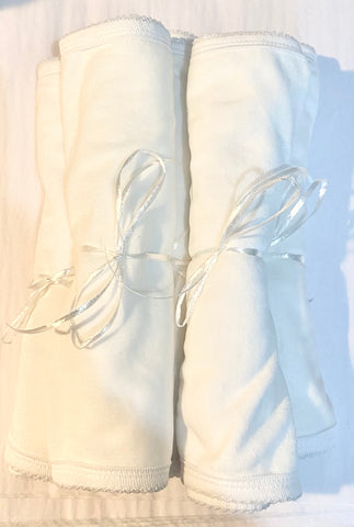 White Burp Cloth