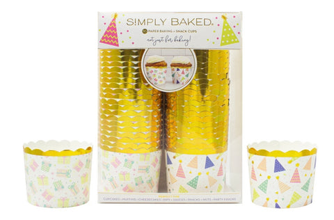 Birthday Presents and Hats Baking Cups (Set of 50)