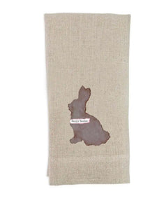 Chocolate Bunny Guest Towel
