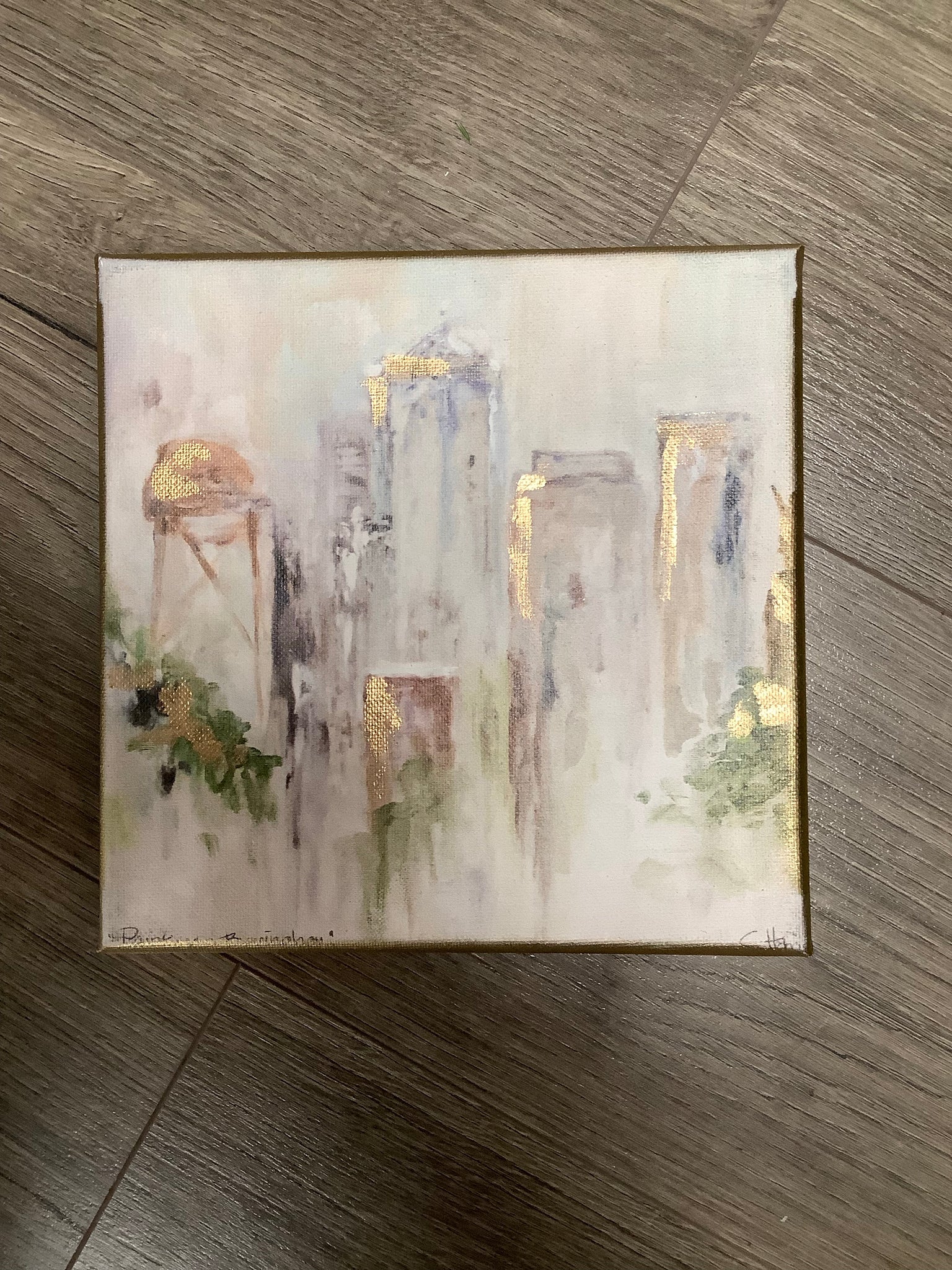 Paint Me A Birmingham Thin Canvas 8 x 8