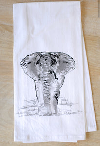 Elephant hand towel