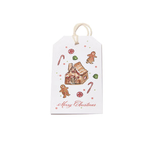 Gingerbread Merry Christmas Gift Tags