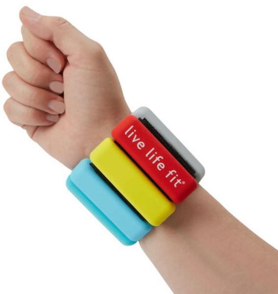 Fitlosophy Rainbow Ankle and Wrist Weights