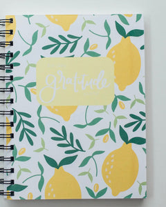 Gratitude Journal-lemon