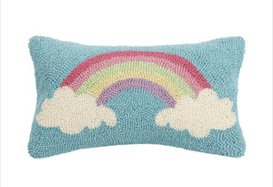 Rainbow hook pillow