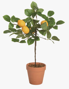 Faux Lemon Tree