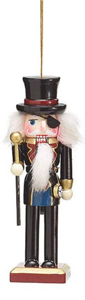 Nutcracker Ballet Wooden Ornament (Uncle Drosselmeyer)