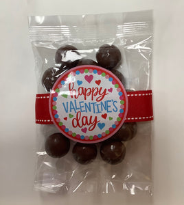 Valentine Chocolate Malt Balls Bag