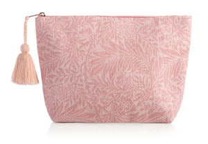 Peach Botanical Zip Pouch