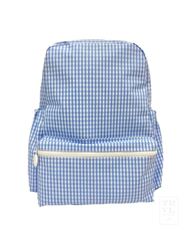 TRVL Backpacker-Gingham Sky