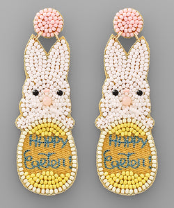 Happy Easter Egg Earrings