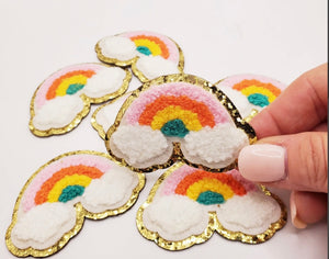 Rainbow Chenille Patch
