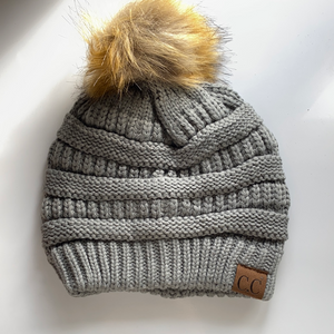 Grey Winter Hat