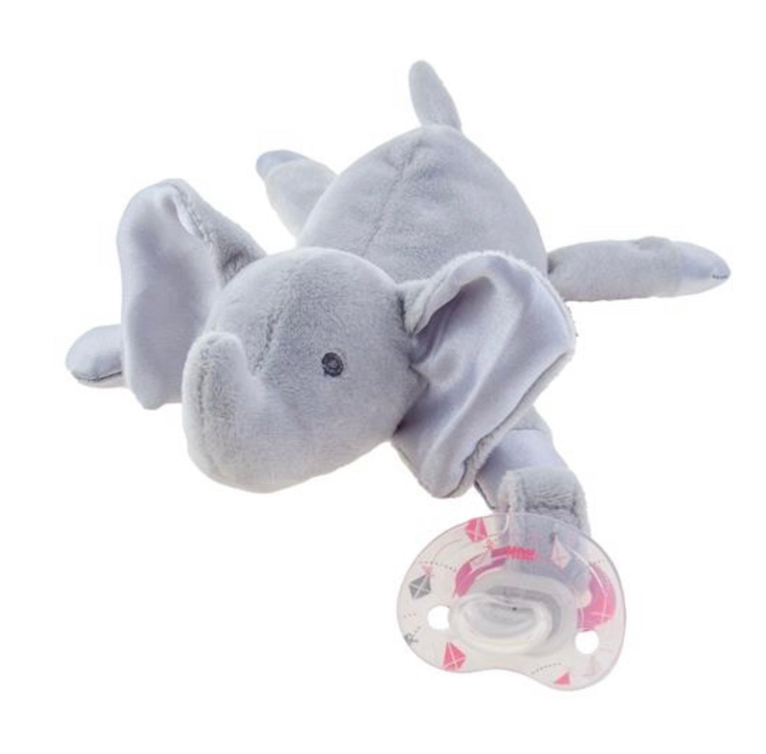 Stephen Joseph Pacifier Holder (Elephant)