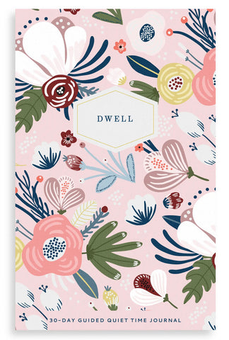 Dwell Prayer Journal - Pink Posy