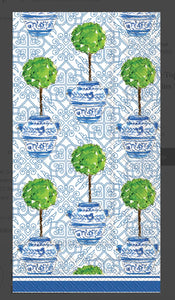 Rosanne Beck Topiary Paper Guest Towel