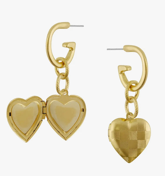 Susan Shaw Gigi Locket Earrings