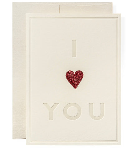 I “Heart” You  Card