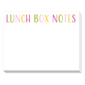 Pastel Lunchbox Notes