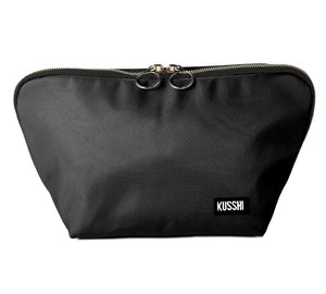 Kusshi Vacationer Makeup Bag-Black/Teal
